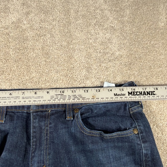 Levis Womens 515 Boot Cut Blue Jeans 31 X 30 (FITS 32 X 29) Western Riding Denim - Picture 8 of 13